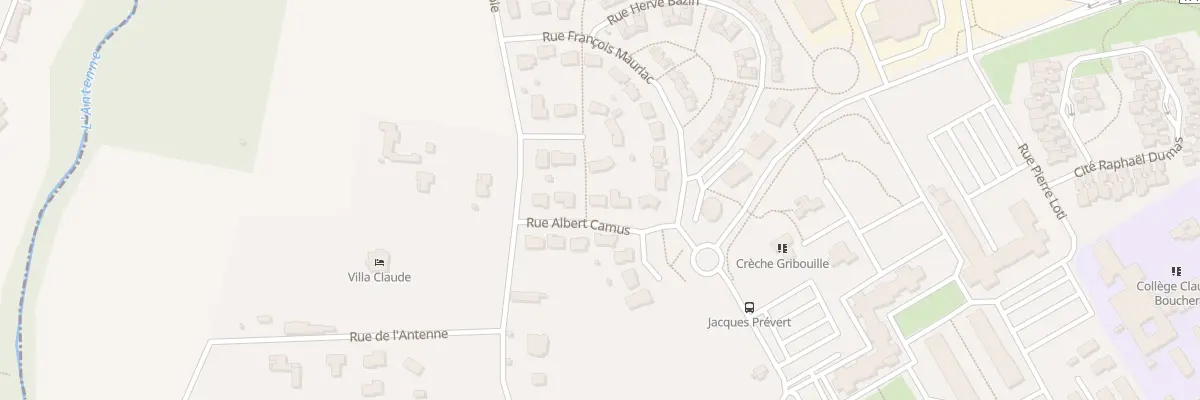 Plan du 6 Rue Albert Camus à Cognac