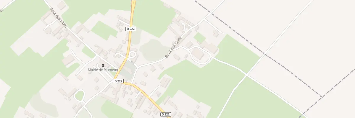 Plan du 8 Vc au Cerf à Plumetot