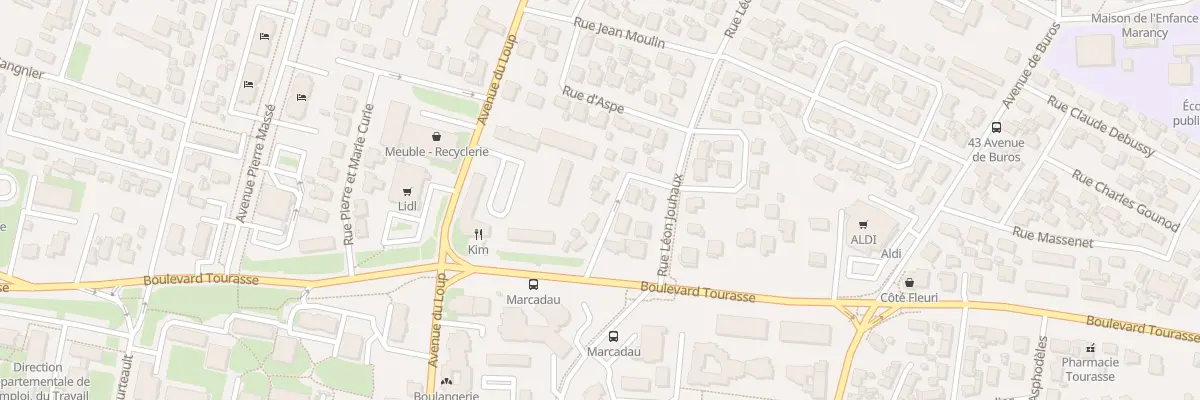 Plan du 5 Rue de Barétous à Pau