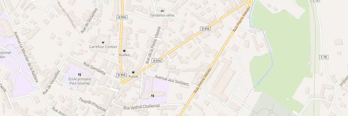 Plan du 20 Rue d’Argentan à La Ferté Macé
