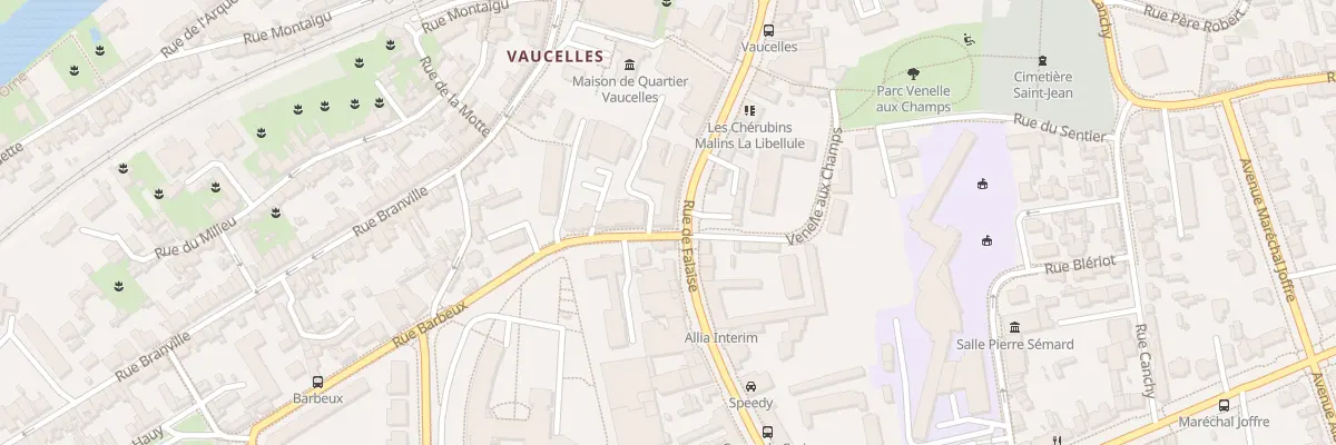 Plan du 54 Rue de Falaise à Caen