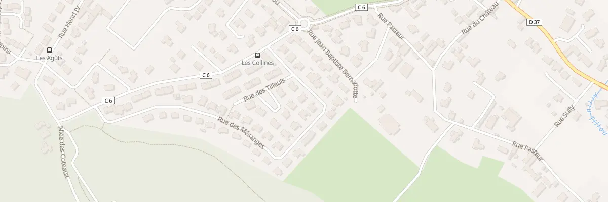 Plan du 4 Rue des Mésanges à Mazères-Lezons