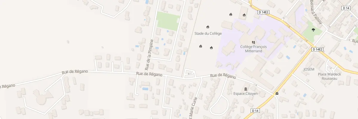Plan du 26 Rue La Pimpine à Créon