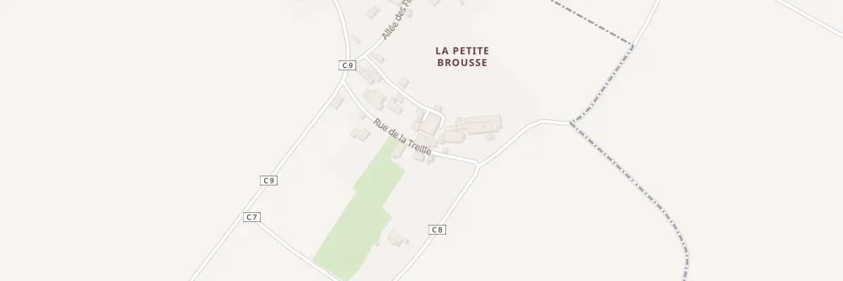 Plan du 3 Rue de la Treille la Pte Brous aux Fosses