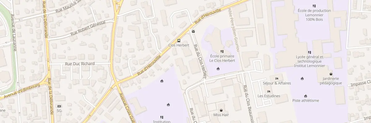 Plan du 26 Rue d’Hérouville à Caen