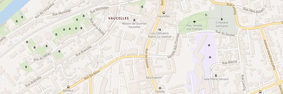 Plan du 50 Rue de Falaise à Caen
