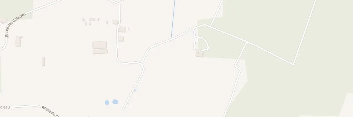 Plan du 8B Roussat à Marcenais