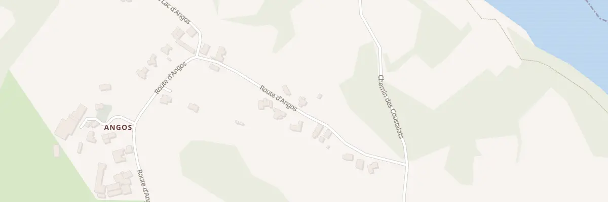 Plan du 111 Rte d’Angos à Navailles-Angos