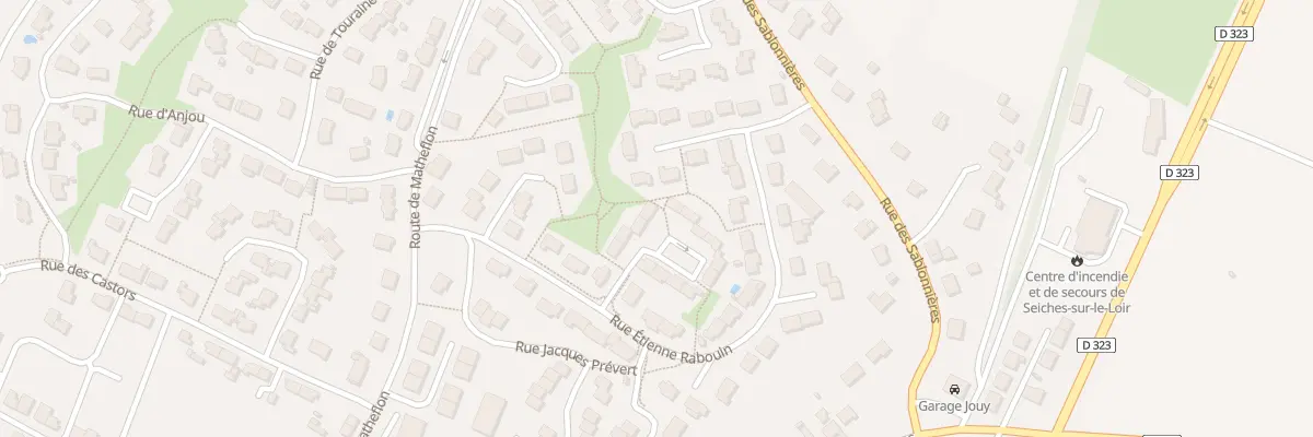 Plan du 7 Sq GEORGES BRASSENS à Seiches-sur-le-Loir