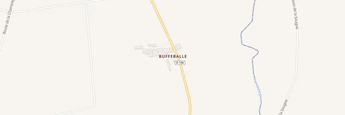 Plan du 10 Rte de Montlieu à Chaunac