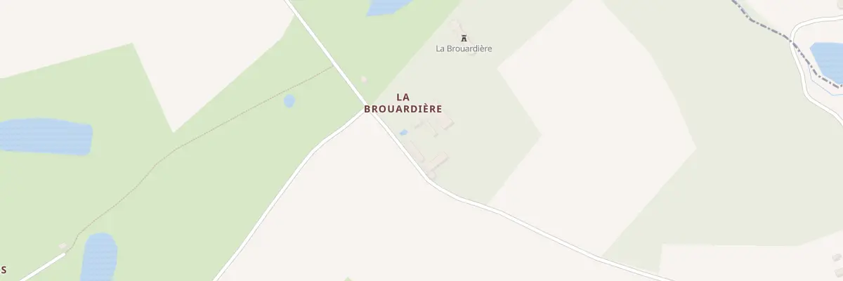 Plan du 5060 La Brouardière à Fénery