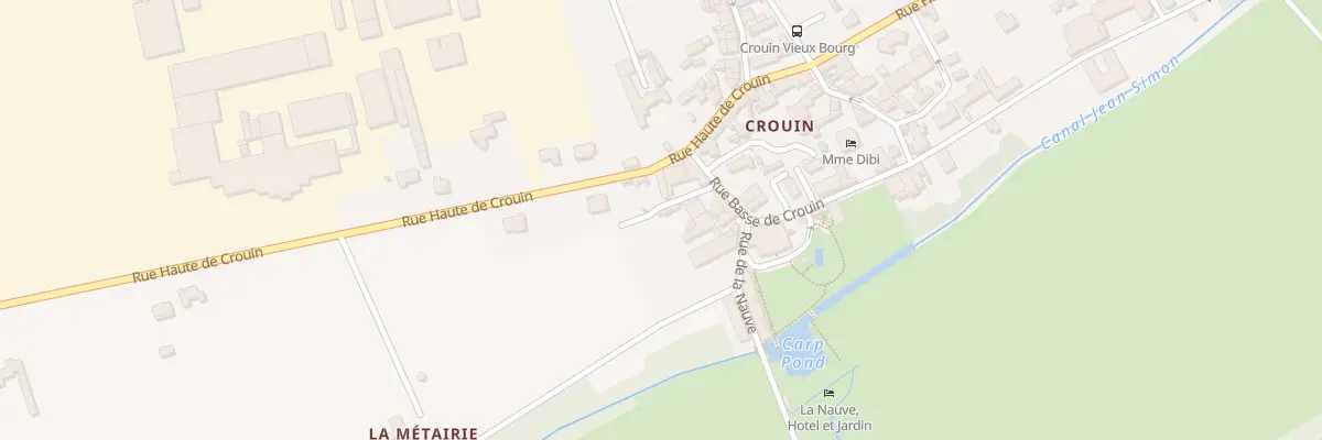 Plan du 5 Rue de l’Eglise de Crouin à Cognac