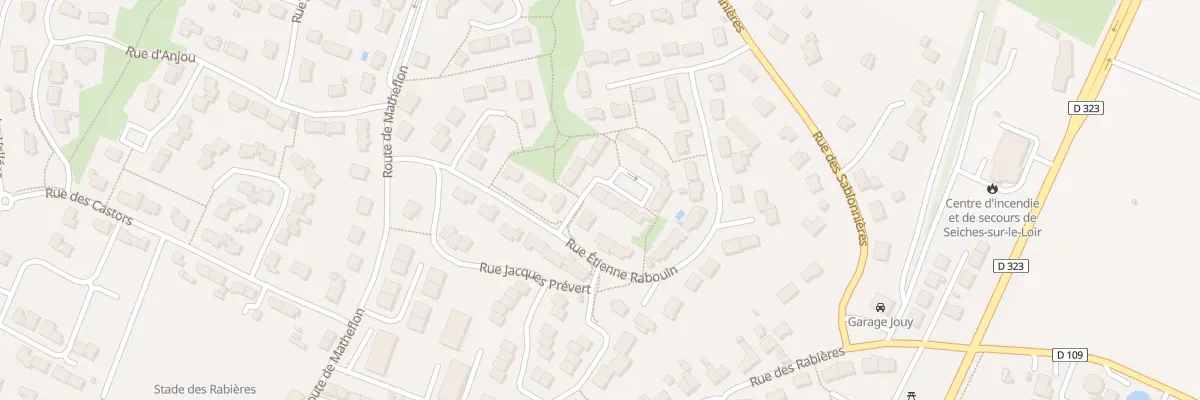 Plan du 4 Sq Georges Brassens à Seiches-sur-le-Loir