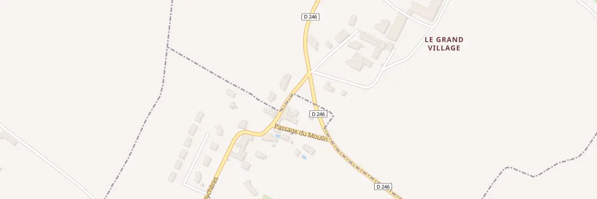 Plan du 105 Brandet à Vérac