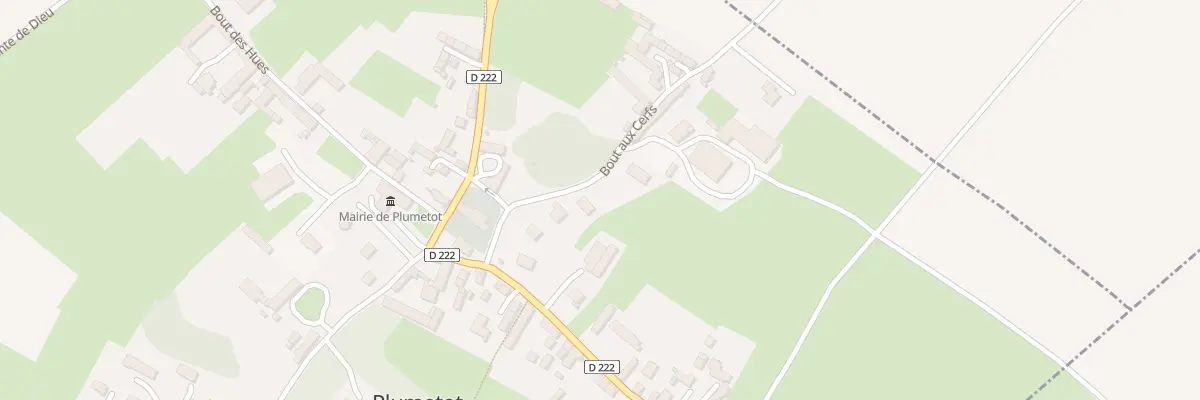 Plan du 6 Vc au Cerf à Plumetot