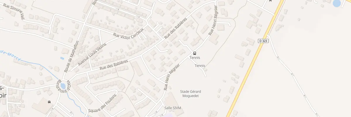 Plan du 23 Rue Henri Régnier à Seiches-sur-le-Loir