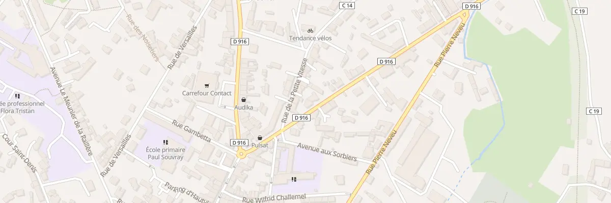 Plan du 7 Rue d’Argentan à La Ferté Macé