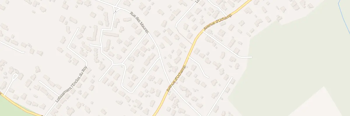 Plan du 121 Av d’Uchamp à Izon