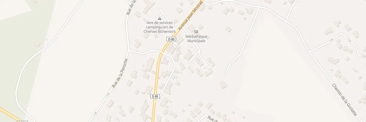 Plan du 3 All de Chez Theré à Val-de-Cognac