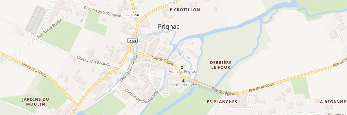 Plan du 27 Rue de l’Église à Prignac