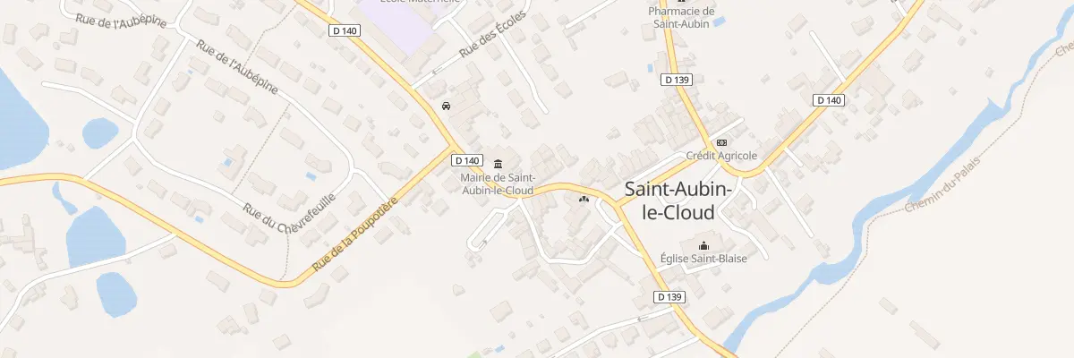 Plan du 26 Rue de l’Hotel de Ville à Saint-Aubin-le-Cloud