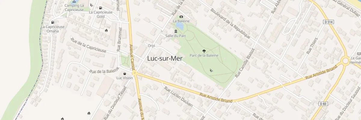 Plan du 59 Rue de la Mer à Luc-sur-Mer