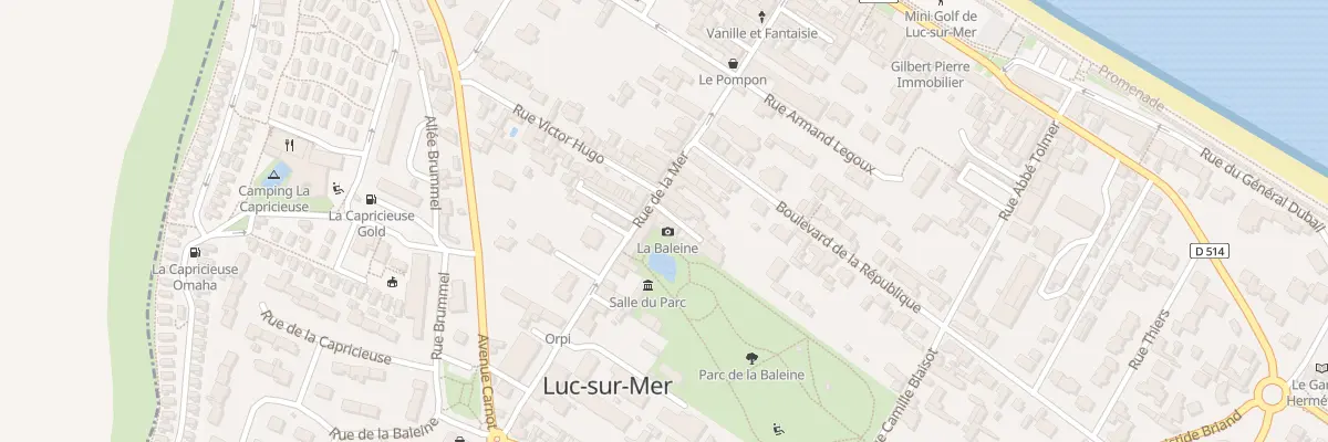 Plan du 39 Rue de la Mer à Luc-sur-Mer
