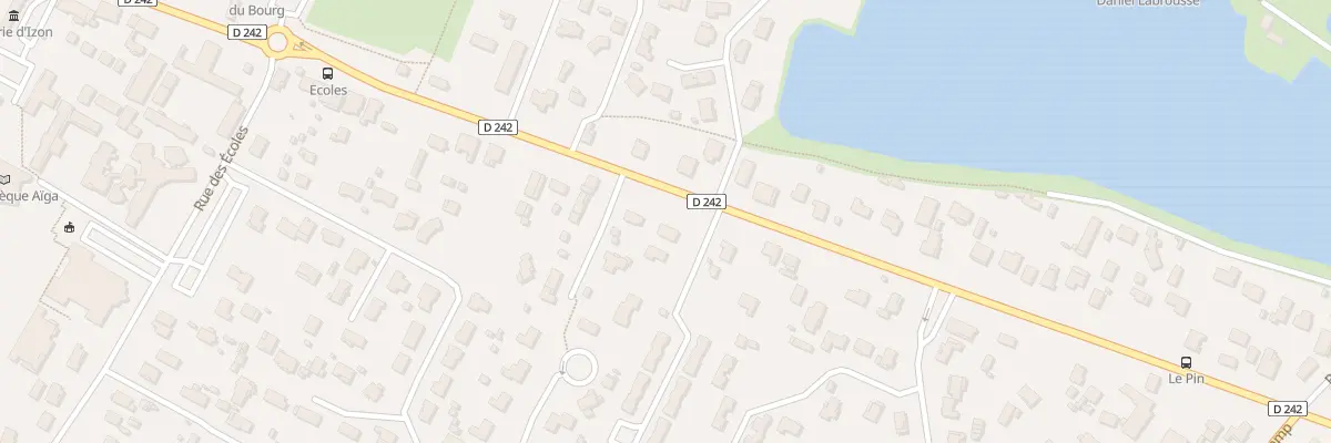 Plan du 353 Av du Général de Gaulle à Izon