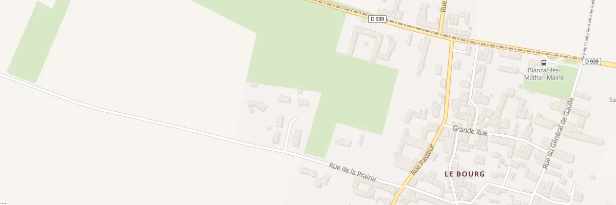Plan du 4 Imp du Chemin de la Prairie à Blanzac-lès-Matha