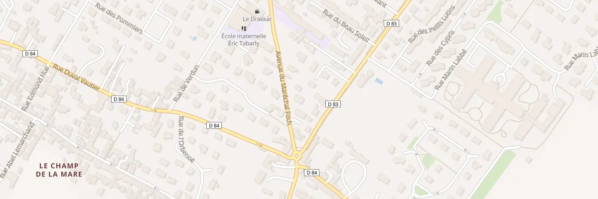 Plan du 41 Av du Maréchal Foch à Luc-sur-Mer
