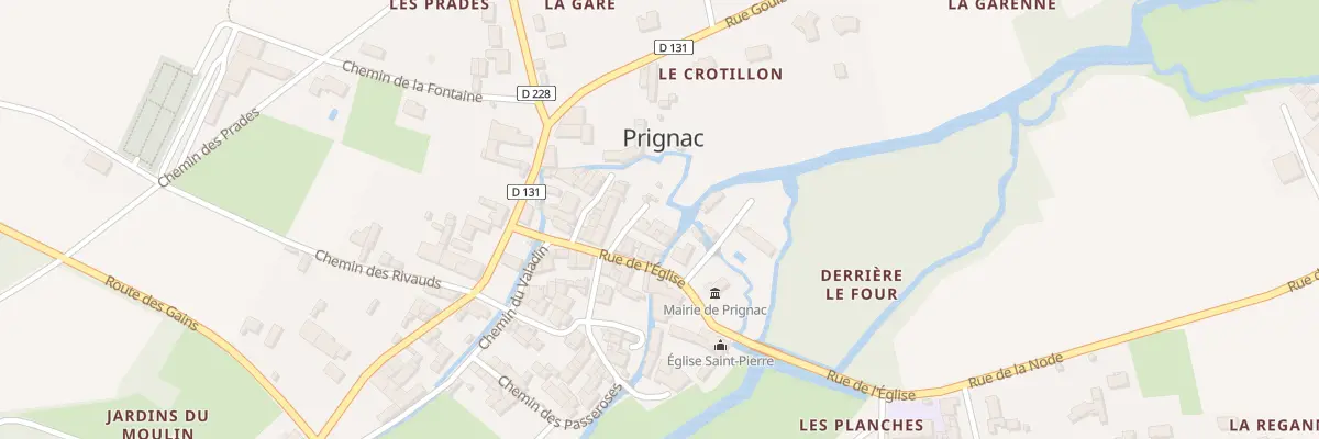 Plan du 8 Imp Louise à Prignac