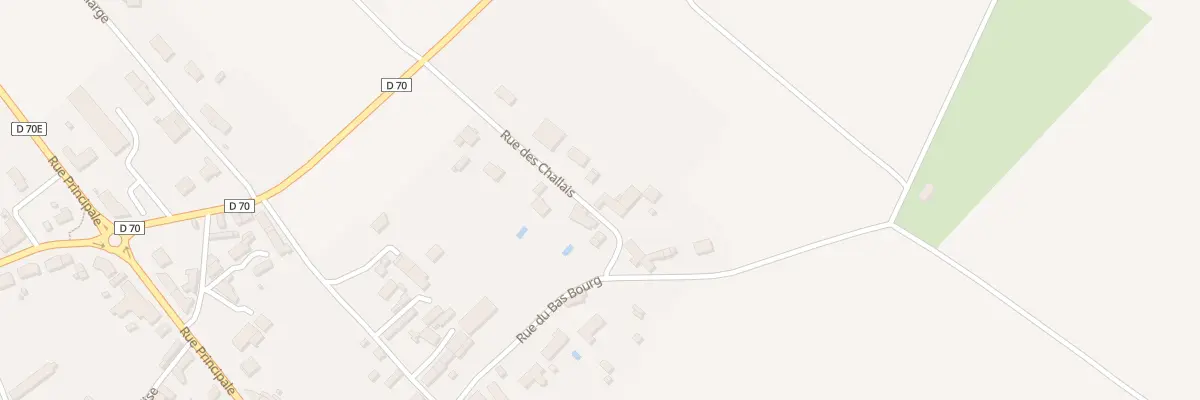 Plan du 6 Rue des Challais à Tuffalun