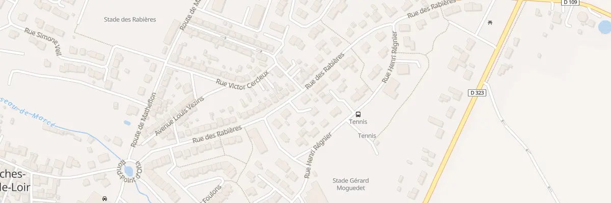 Plan du 28 Rue des Rabières à Seiches-sur-le-Loir