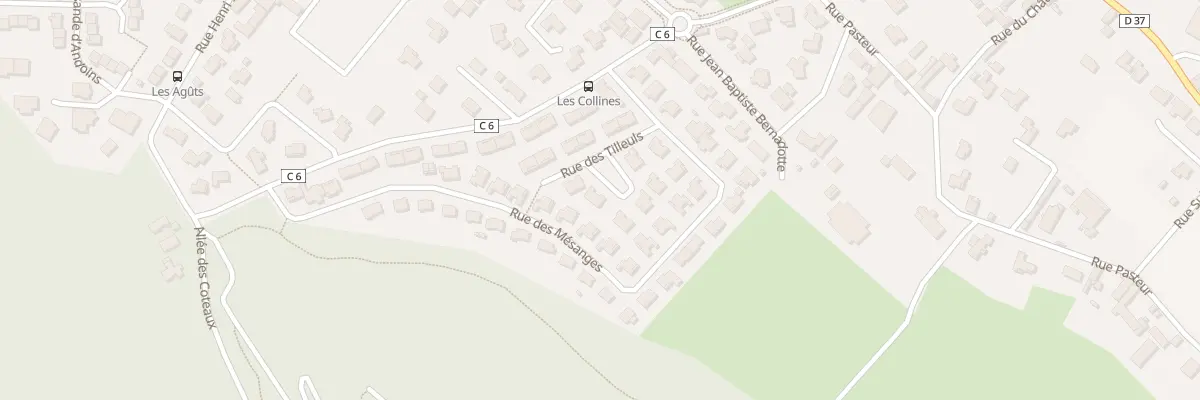 Plan du 11 Rue des Tilleuls à Mazères-Lezons