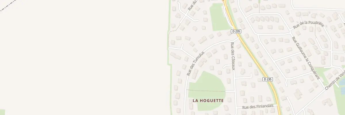 Plan du 5 Rue de la Hoguette à Fontenay-le-Marmion