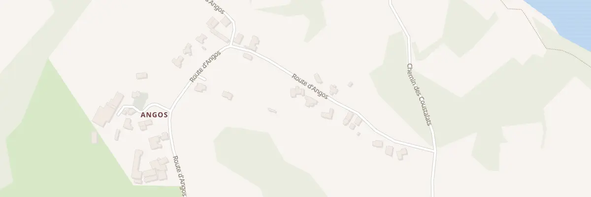 Plan du 98 Rte d’Angos à Navailles-Angos
