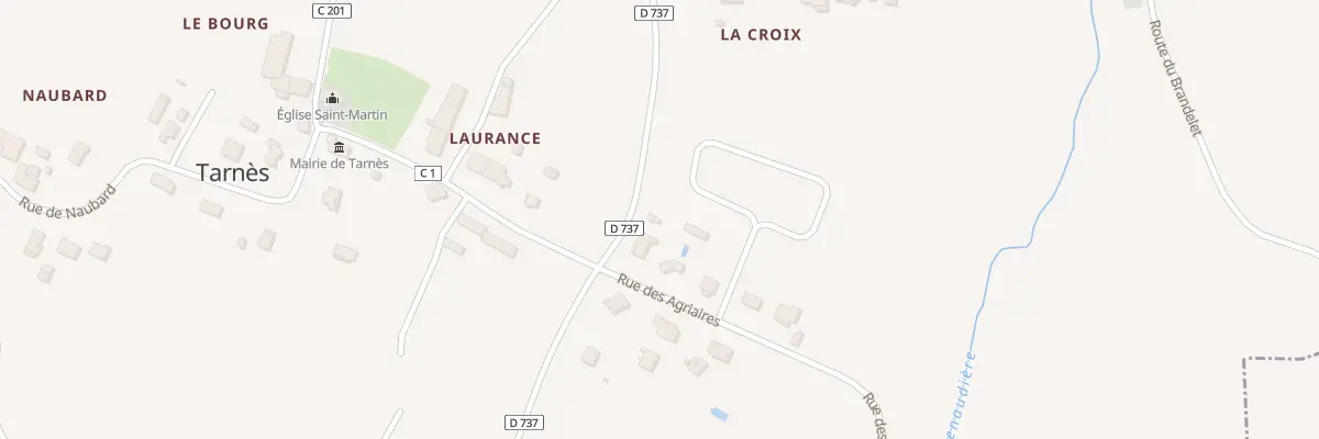 Plan du 27 Rue des Agriaires à Tarnès