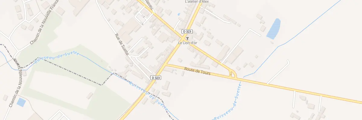 Plan du 45 Rte de Tours à Seiches-sur-le-Loir