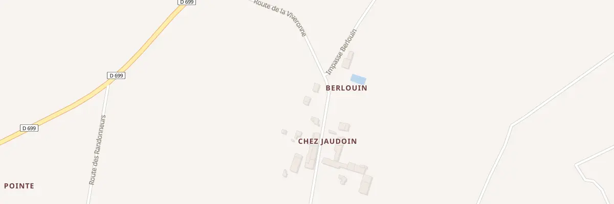 Plan du 53 Rte de la Viveronne à Réaux sur Trèfle