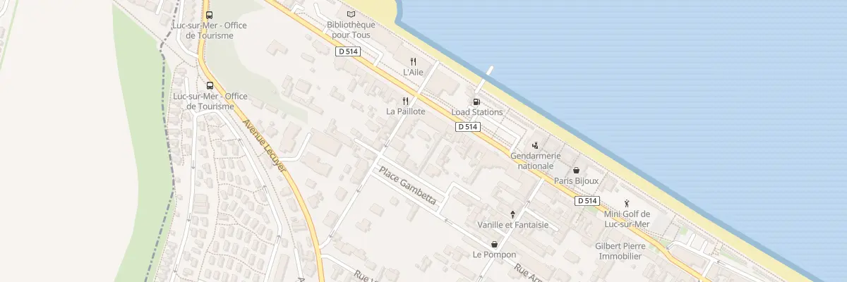 Plan du 21 Rue Guynemer à Luc-sur-Mer