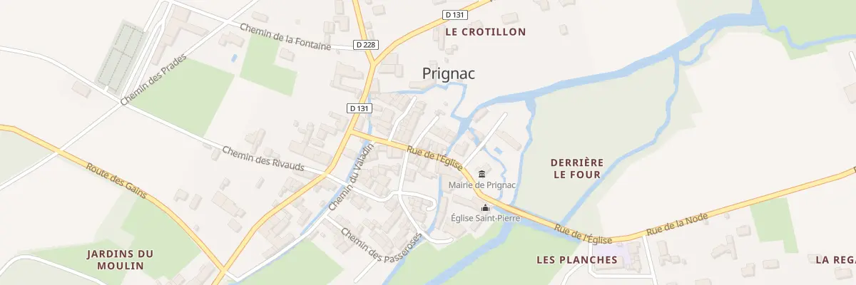 Plan du 17 Rue de l’Église à Prignac