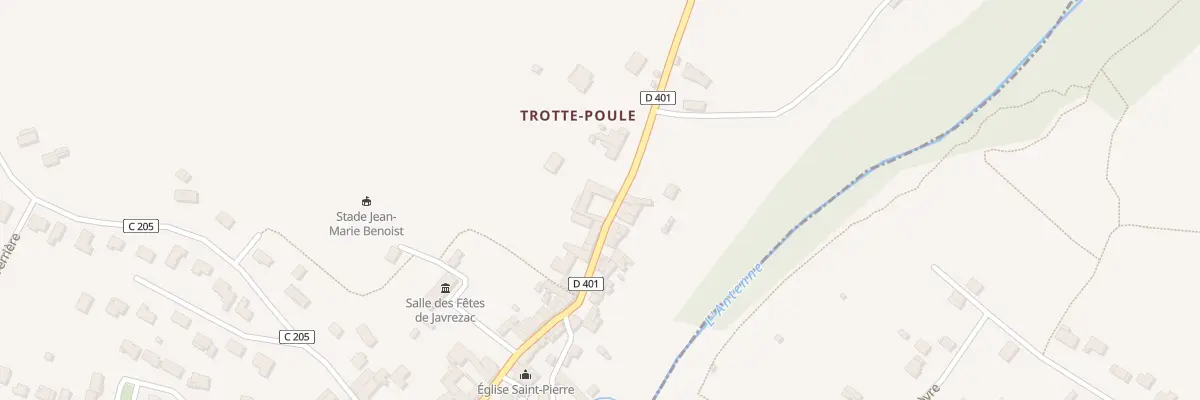Plan du 37 Rue de l’Église à Javrezac