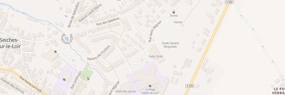 Plan du 5 Sq du Colonel Arnaud Beltrame à Seiches-sur-le-Loir