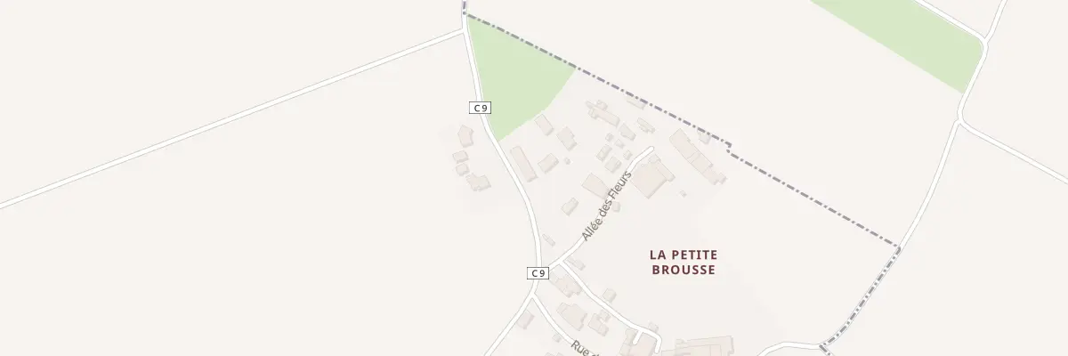 Plan du 2 Rte St Romans des Champs aux Fosses