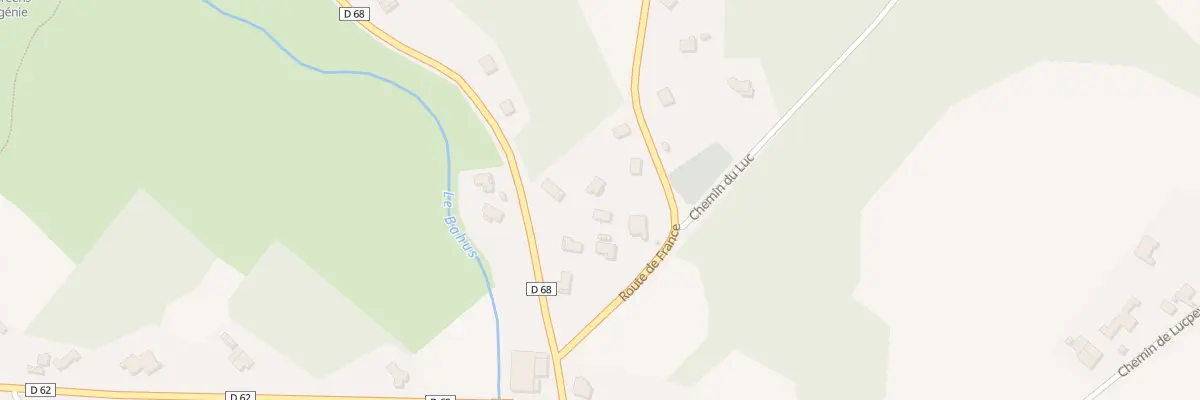 Plan du 5001F Rte de France à Bahus-Soubiran