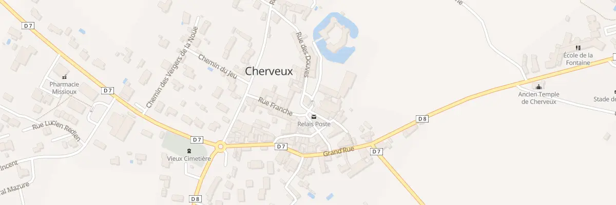 Plan du 3 Pl de l’Eglise à Cherveux
