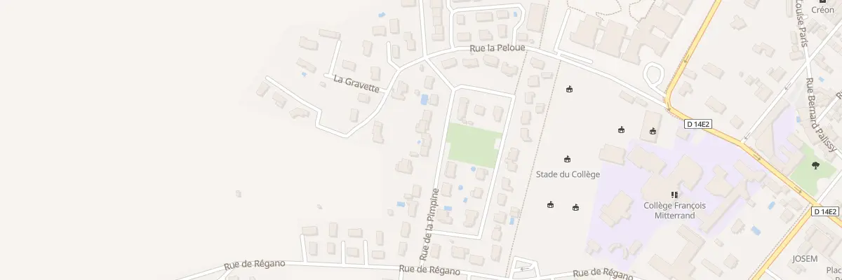 Plan du 7 Rue La Pimpine à Créon