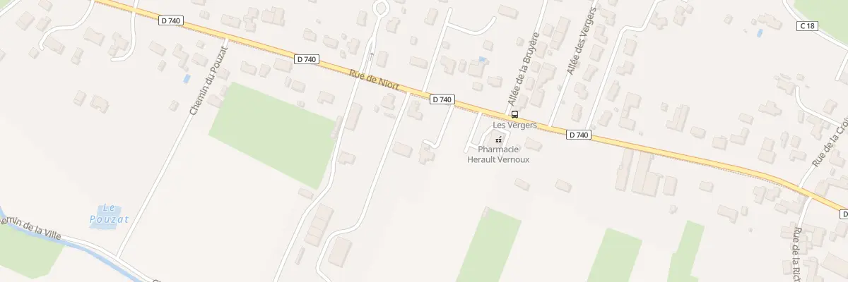Plan du 61A Rue de Niort à Prahecq