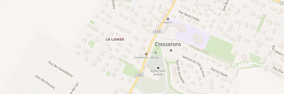 Plan du 44 Rue de Caen à Cresserons