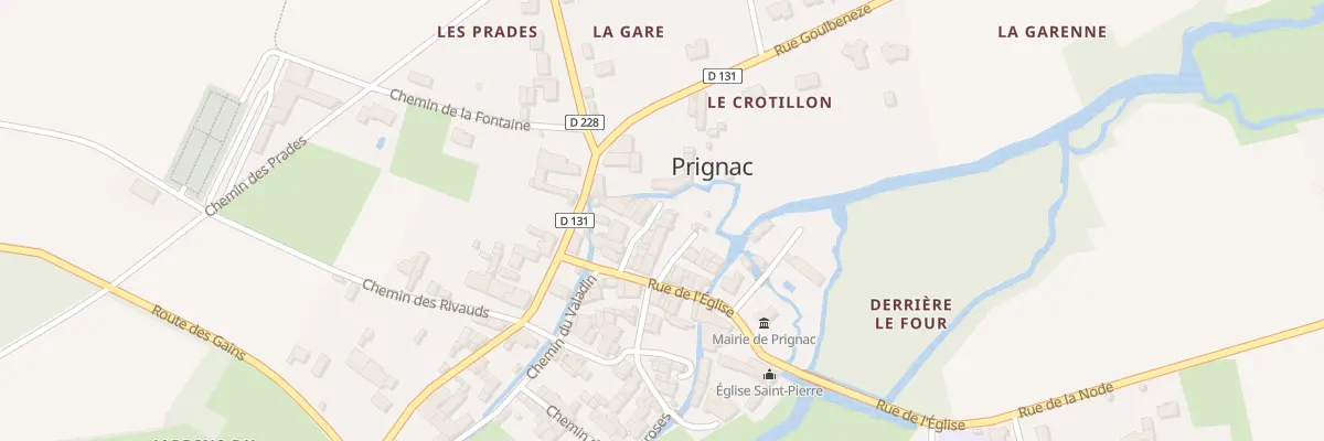 Plan du 10 Imp du Bien Aller à Prignac